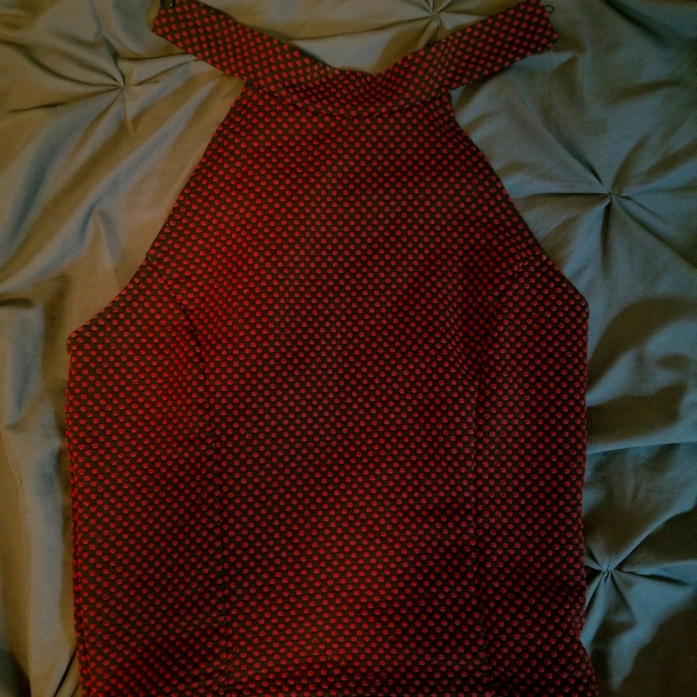 High Neck Cropped Halter